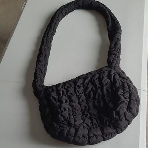 Black Quilted Women's Bag